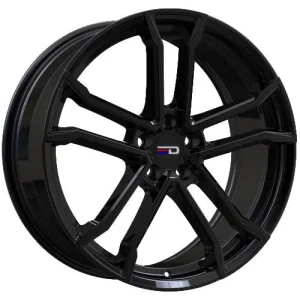 Euro Design – Monaco – Black – 17″x7.5″ 42mm – All weather Wheels – M1775B4254GB